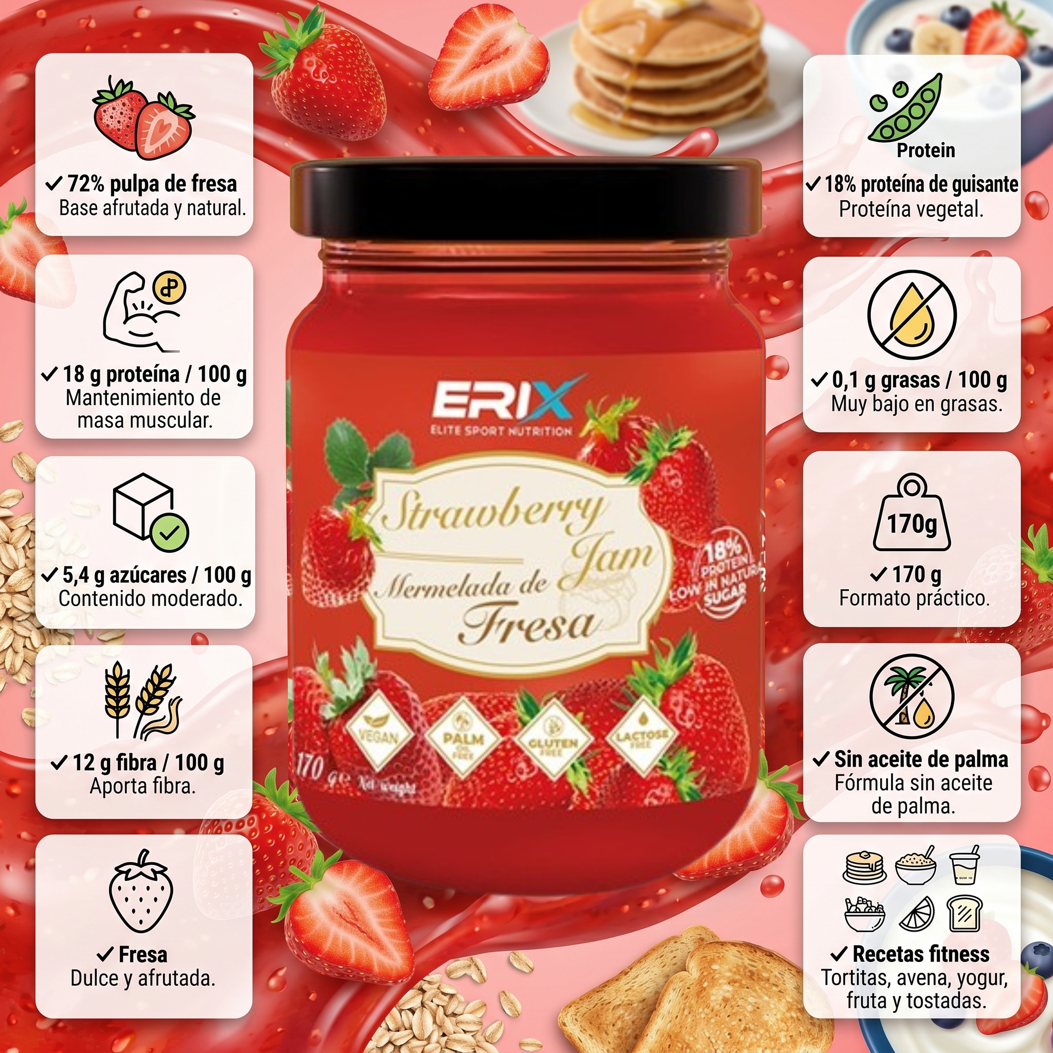 Beneficios Mermelada Fresa